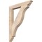 Ekena Millwork Funston Traditional Smooth Bracket, Douglas Fir, 3 1/2"W x 28"D x 36"H BKT04X28X36FST01SDF - alternate 1